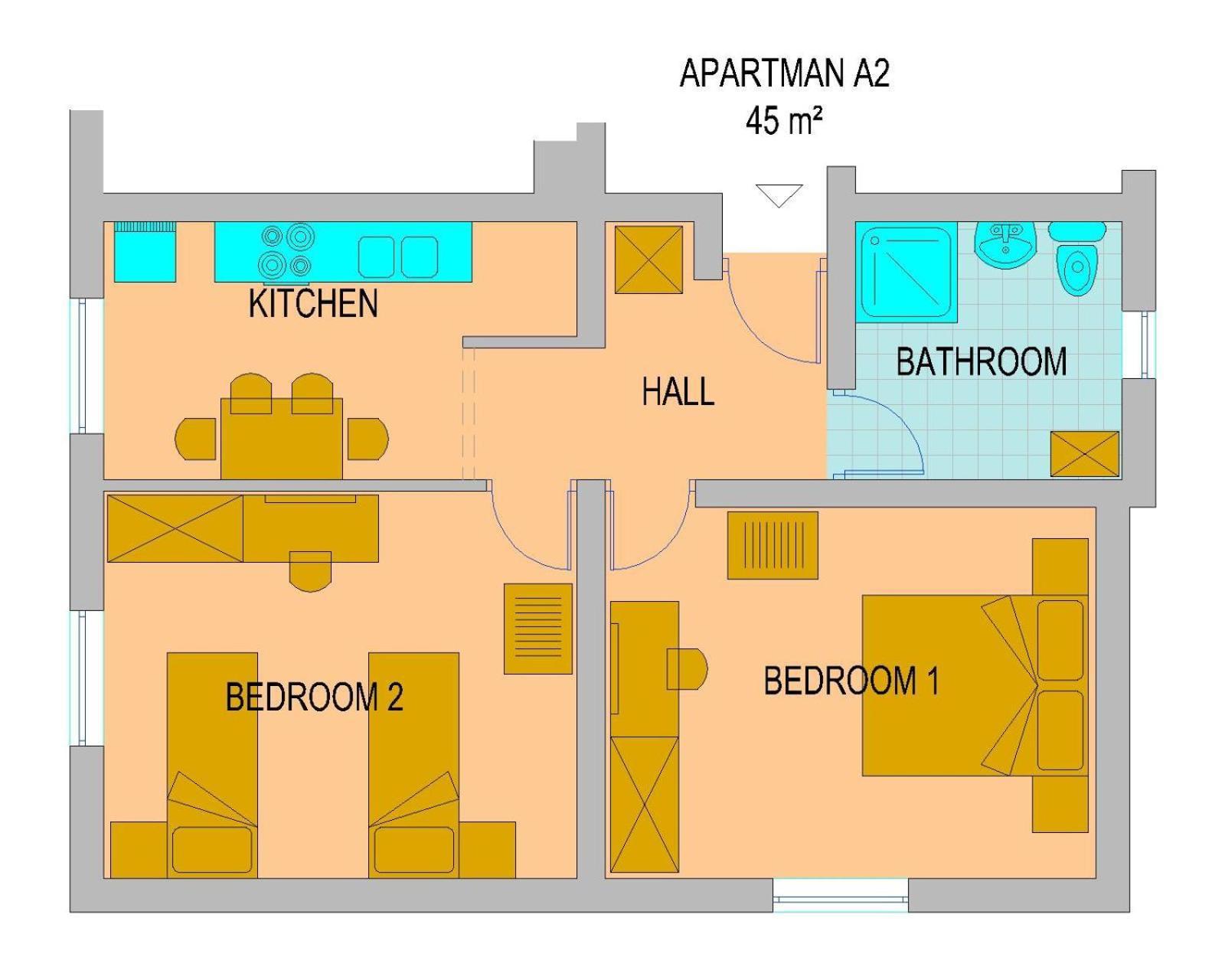 Apartmani Ždrelac Exterior foto